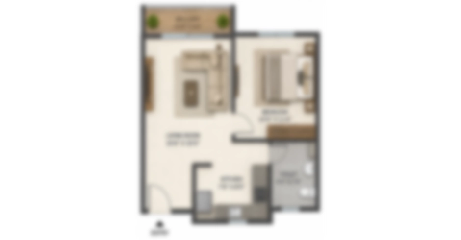 Metro Heights Bhiwandi 1 BHK Price